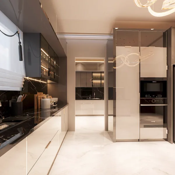 Smart kitchen with voice control and energy management